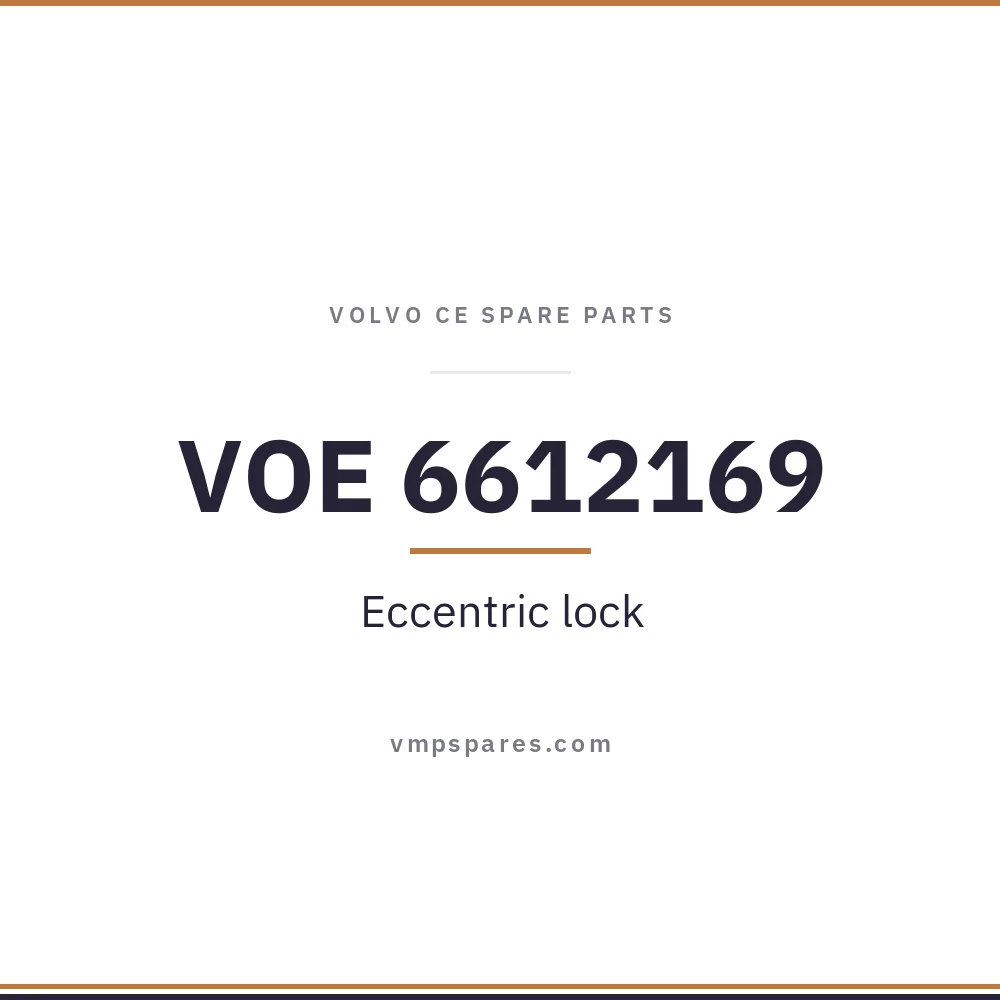 VOE 6612169 – Eccentric lock