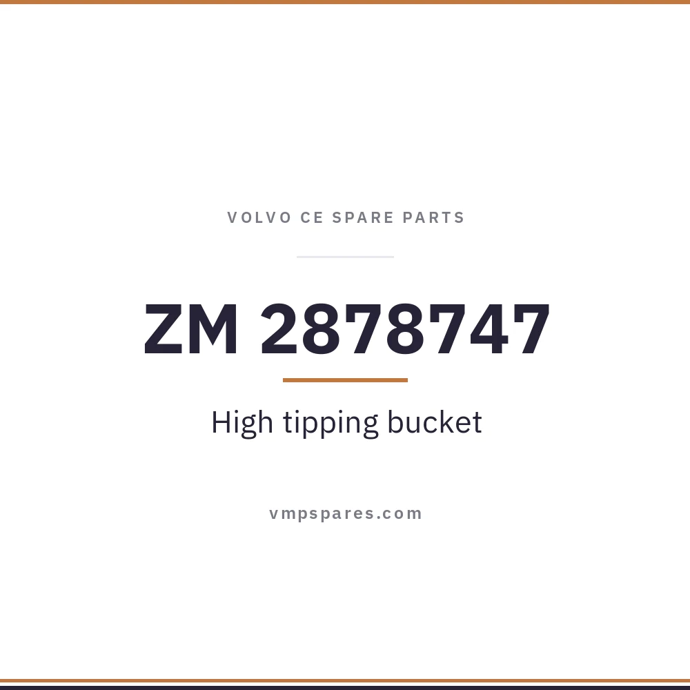 ZM 2878747 – High tipping bucket
