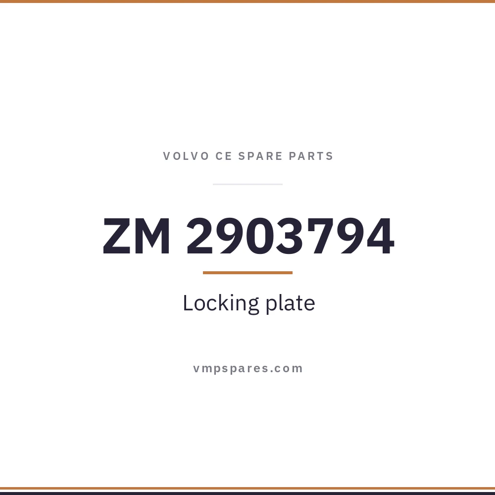 ZM 2903794 – Locking plate