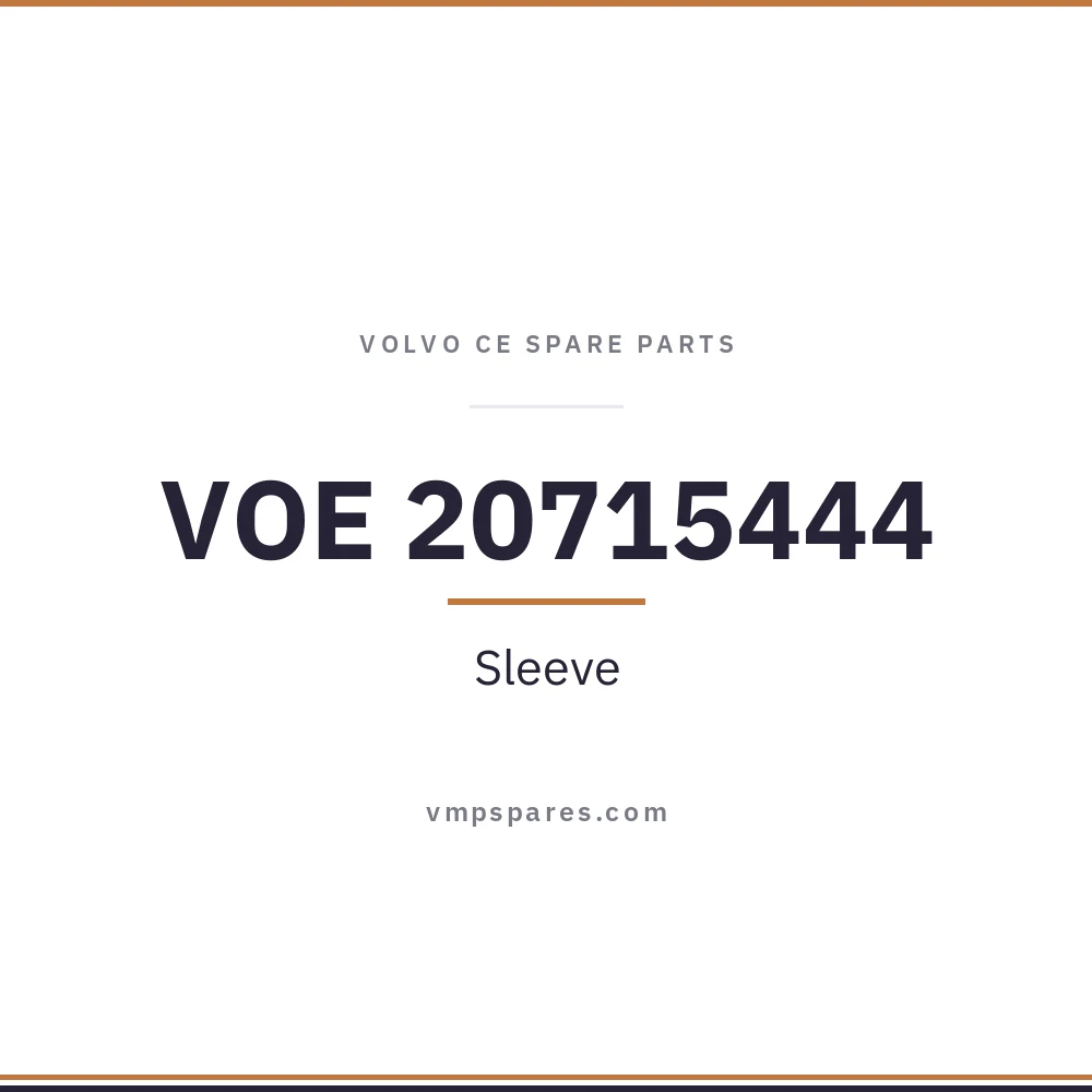 VOE 20715444 – Sleeve