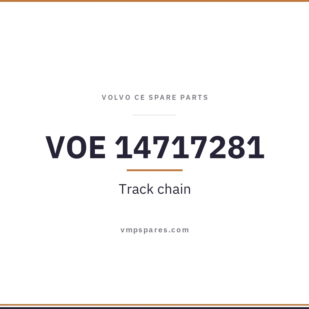 VOE 14717281 – Track chain
