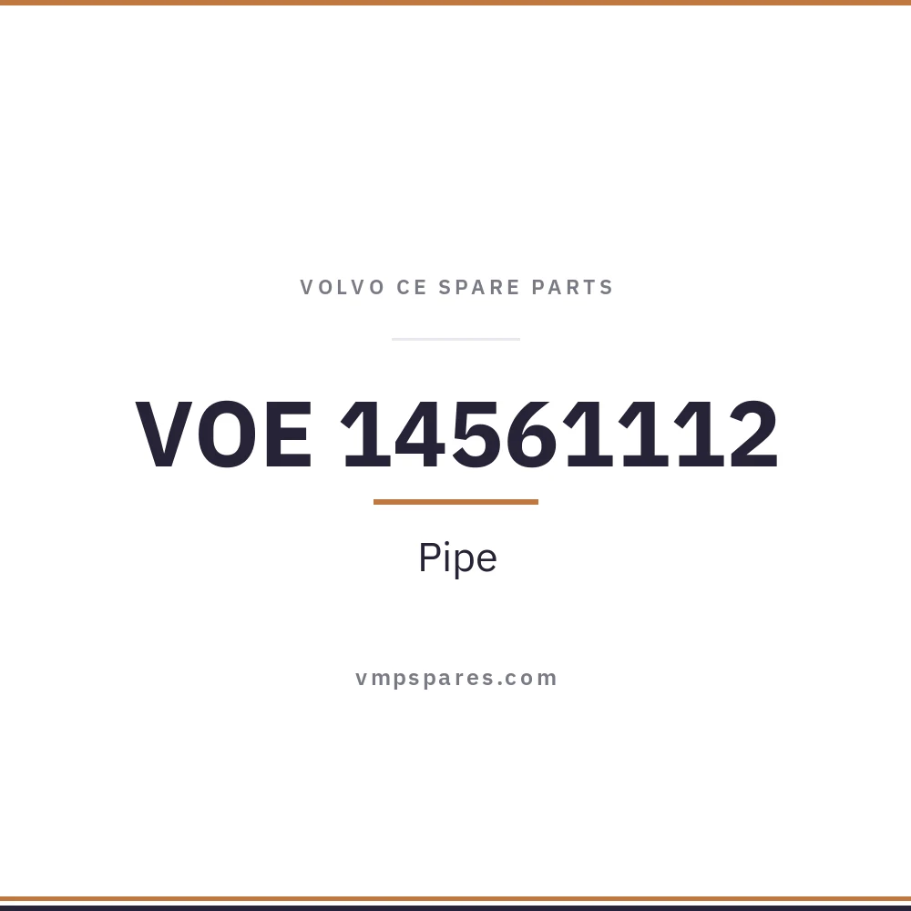 VOE 14561112 – Pipe