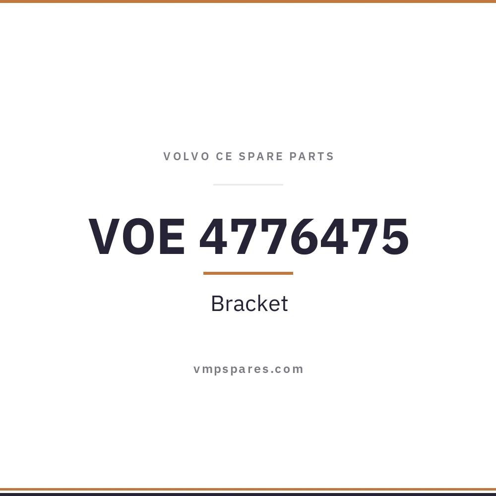 VOE 4776475 – Bracket