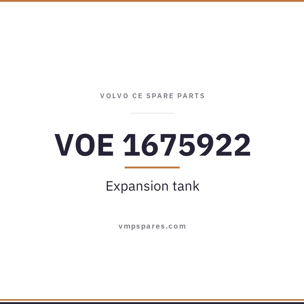 VOE 1675922 – Expansion tank