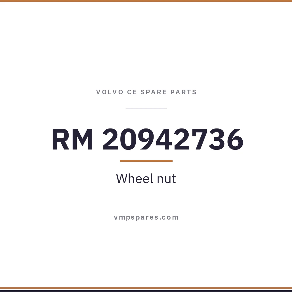 RM 20942736 – Wheel nut