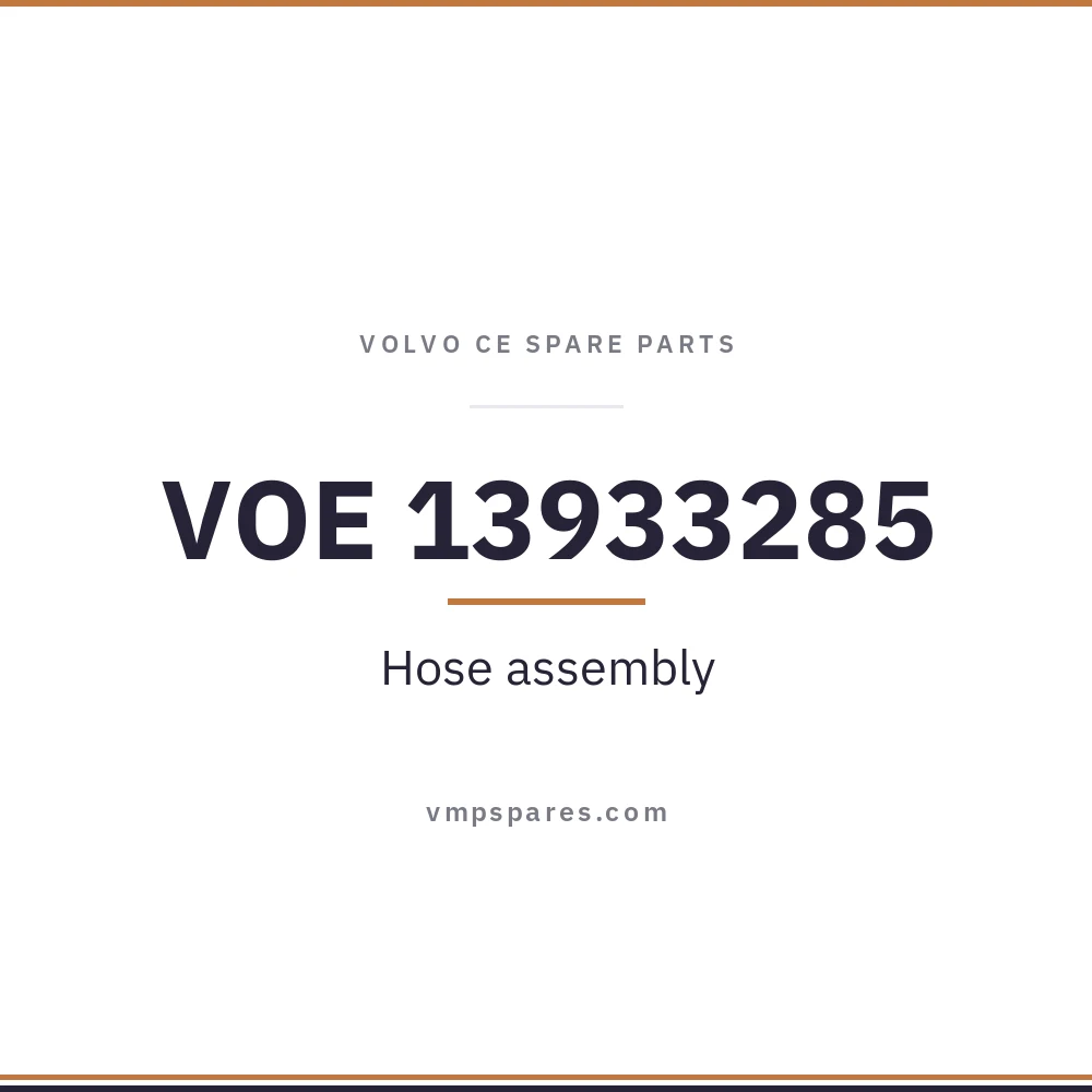 VOE 13933285 – Hose assembly
