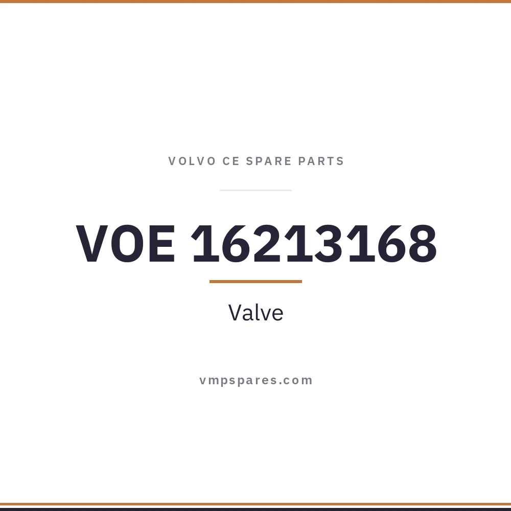 VOE 16213168 – Valve