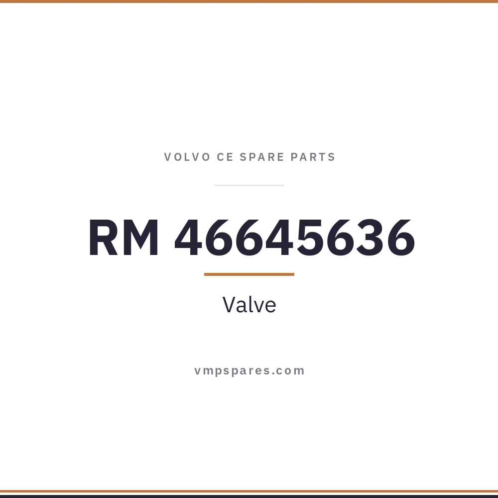 RM 46645636 – Valve