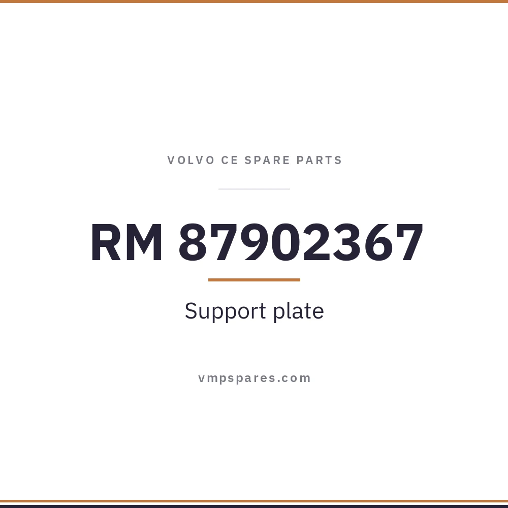 RM 87902367 – Support plate