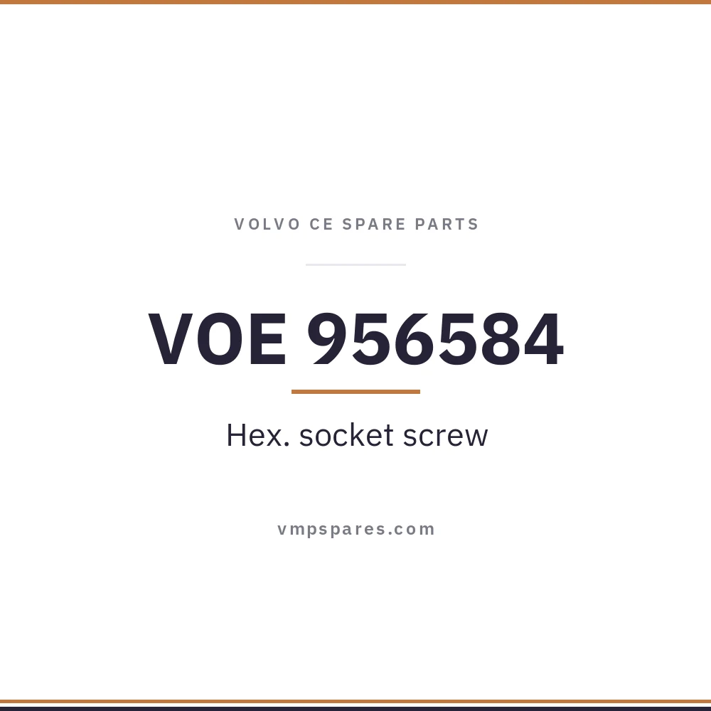 VOE 956584 – Hex. socket screw