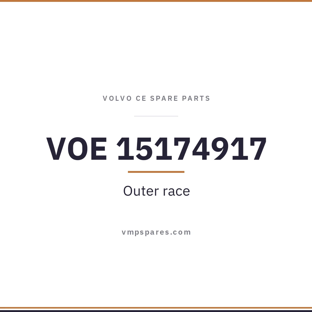 VOE 15174917 – Outer race