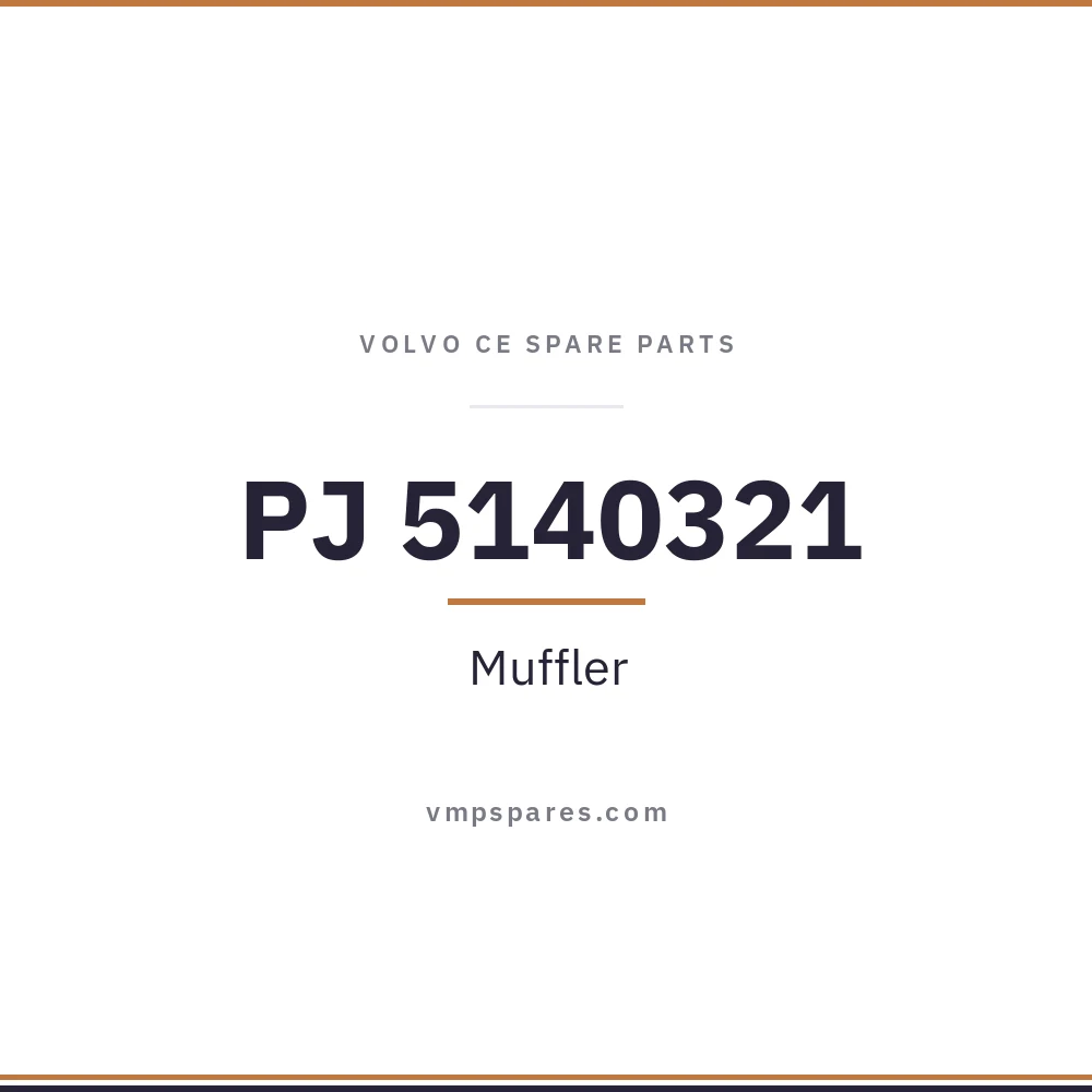 PJ 5140321 – Muffler
