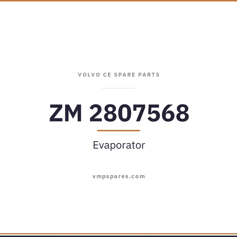 ZM 2807568 – Evaporator