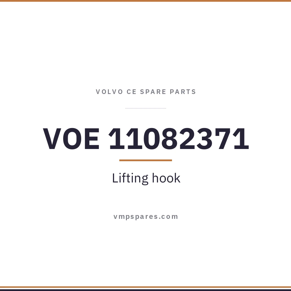 VOE 11082371 – Lifting hook