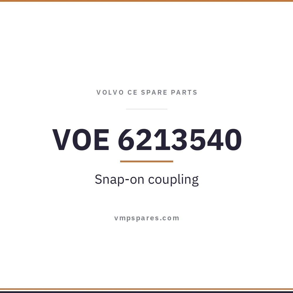 VOE 6213540 – Snap-on coupling