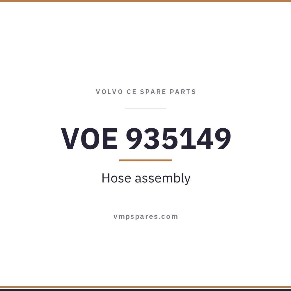 VOE 935149 – Hose assembly
