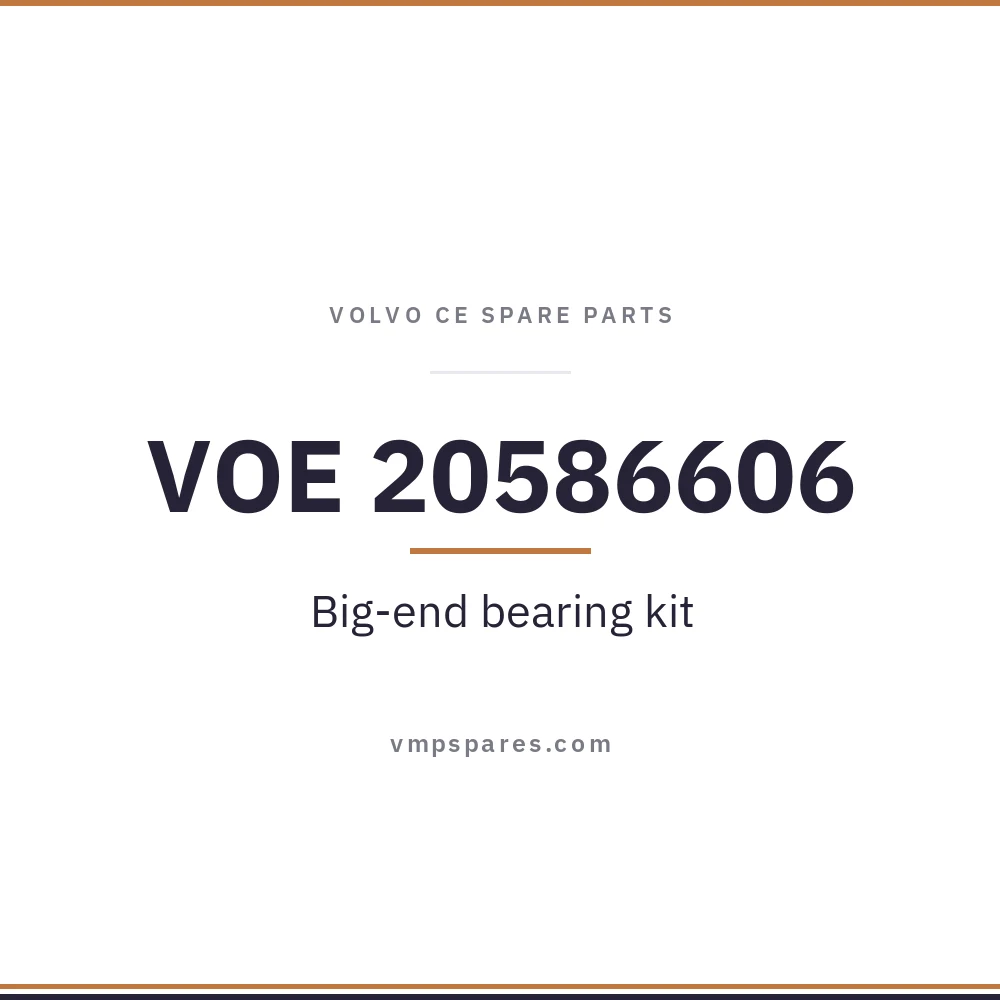 VOE 20586606 – Big-end bearing kit