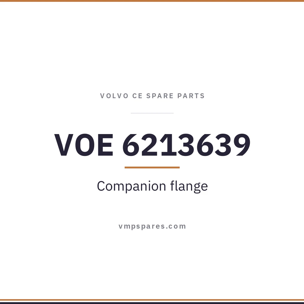 VOE 6213639 – Companion flange