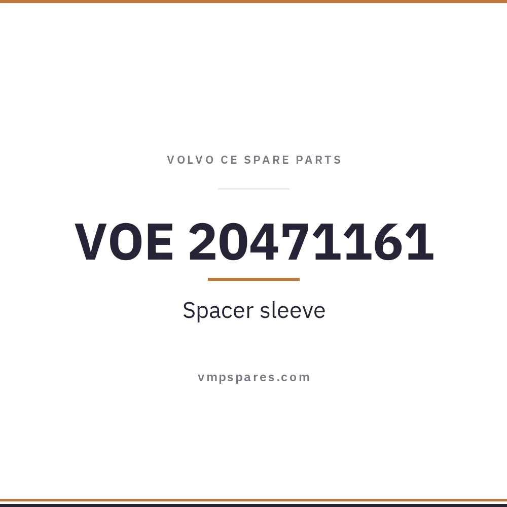 VOE 20471161 – Spacer sleeve