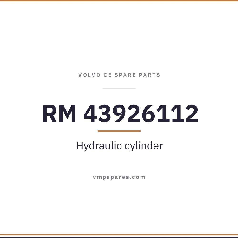 RM 43926112 – Hydraulic cylinder