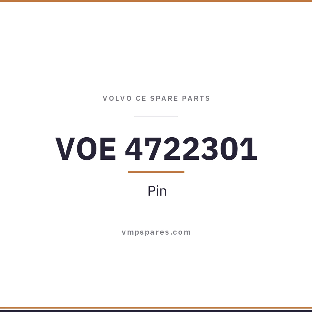 VOE 4722301 – Pin