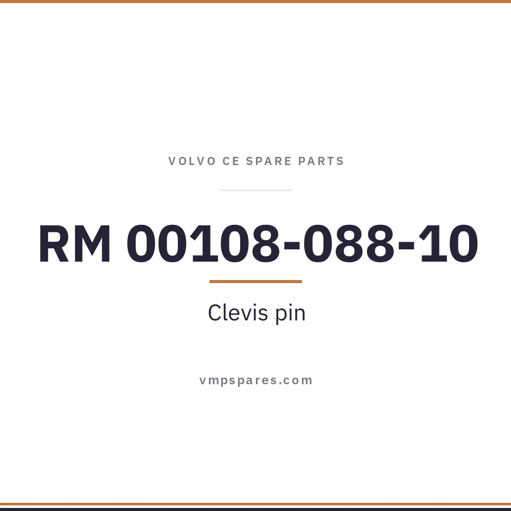 RM 00108-088-10 – Clevis pin