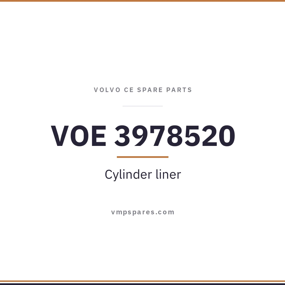 VOE 3978520 – Cylinder liner