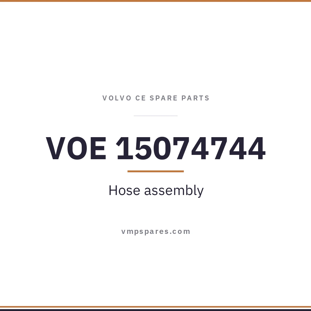 VOE 15074744 – Hose assembly