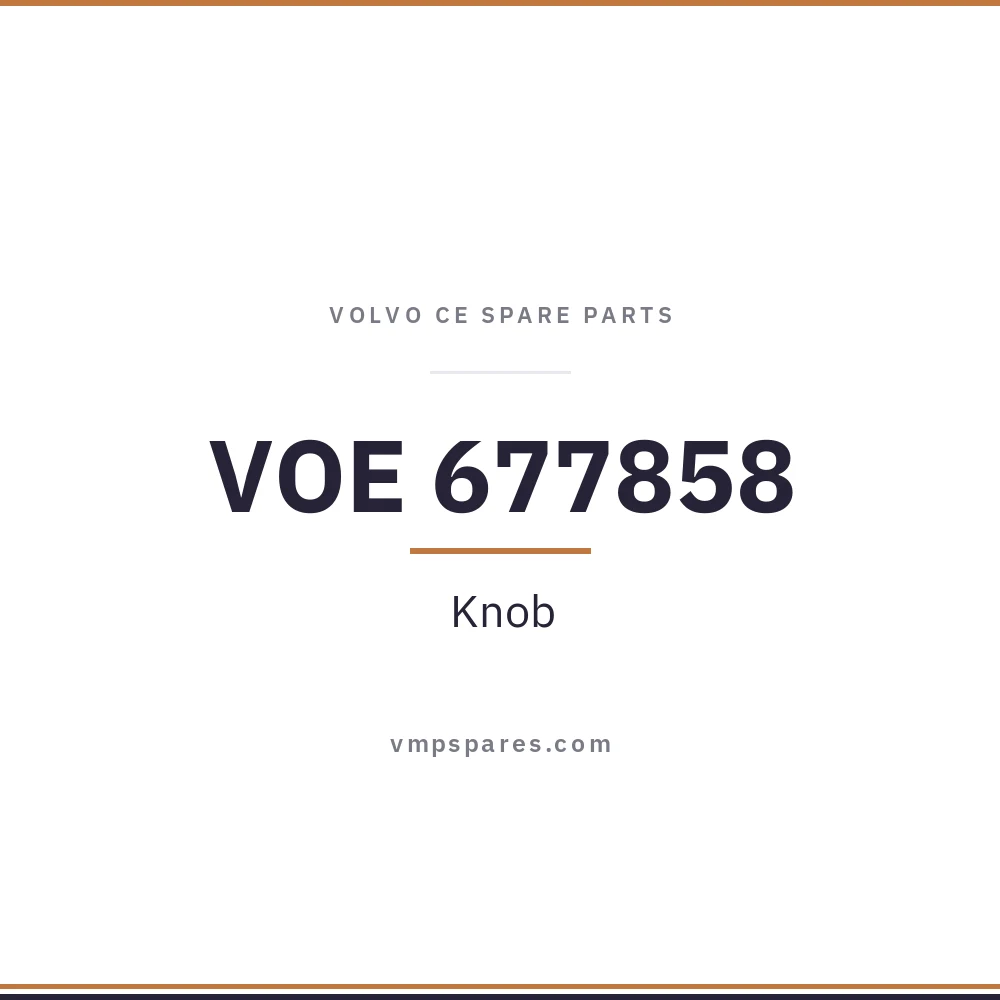 VOE 677858 – Knob
