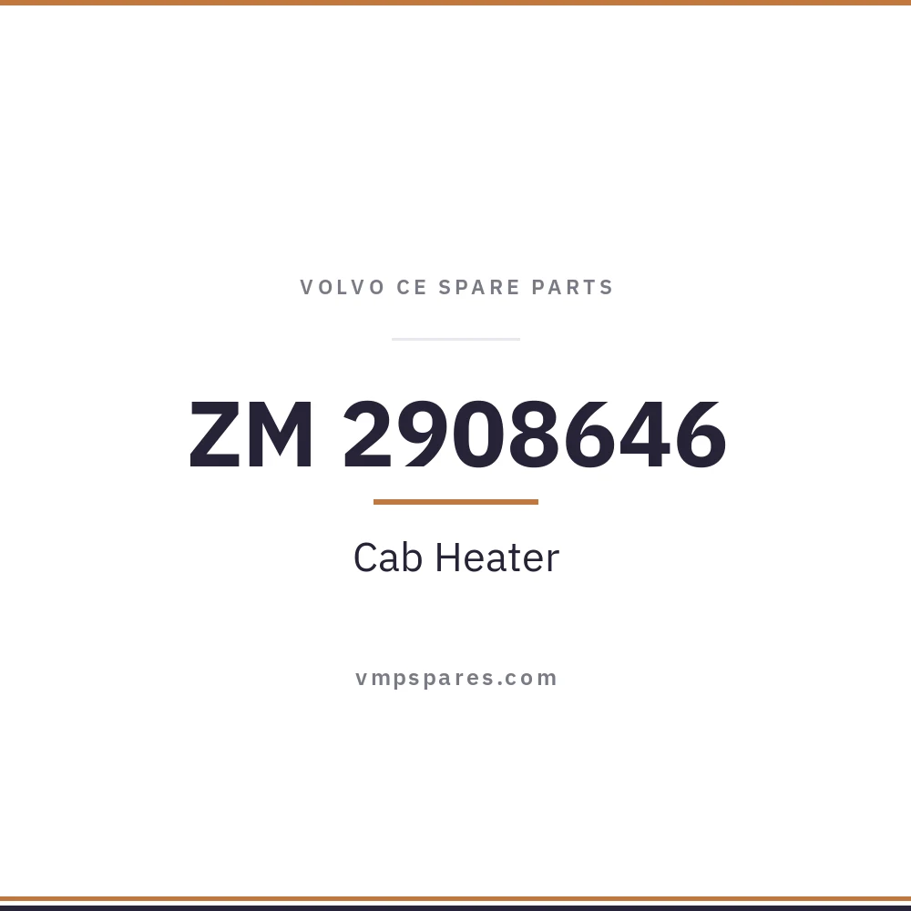 ZM 2908646 – Cab Heater