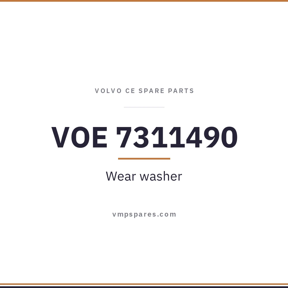 VOE 7311490 – Wear washer