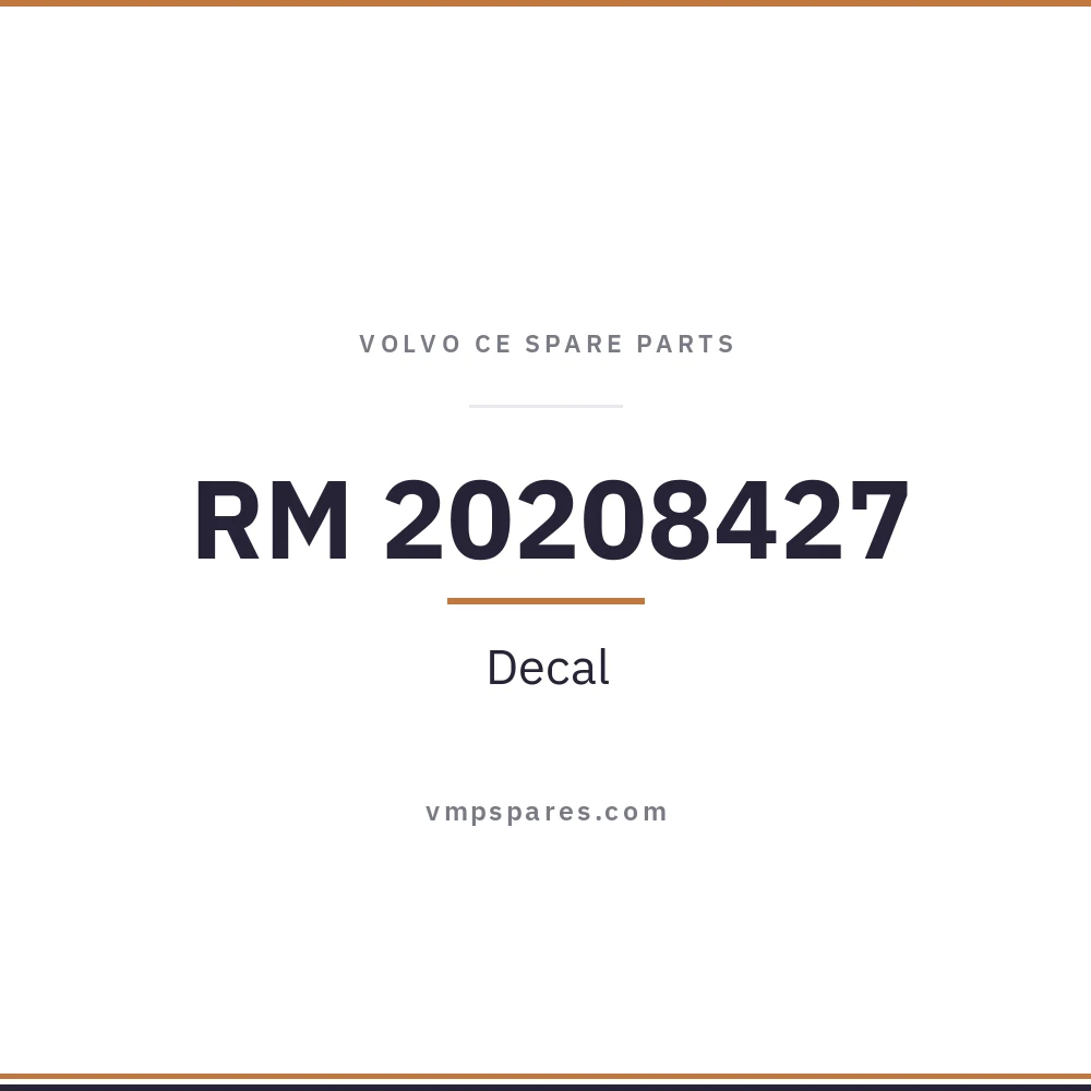 RM 20208427 – Decal