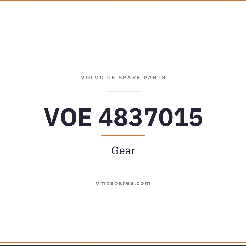 VOE 4837015 – Gear