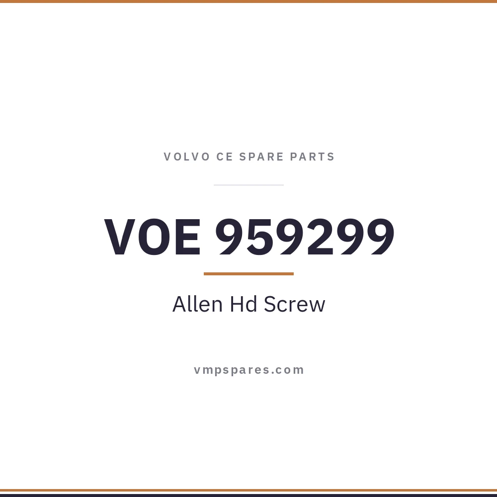 VOE 959299 – Allen Hd Screw
