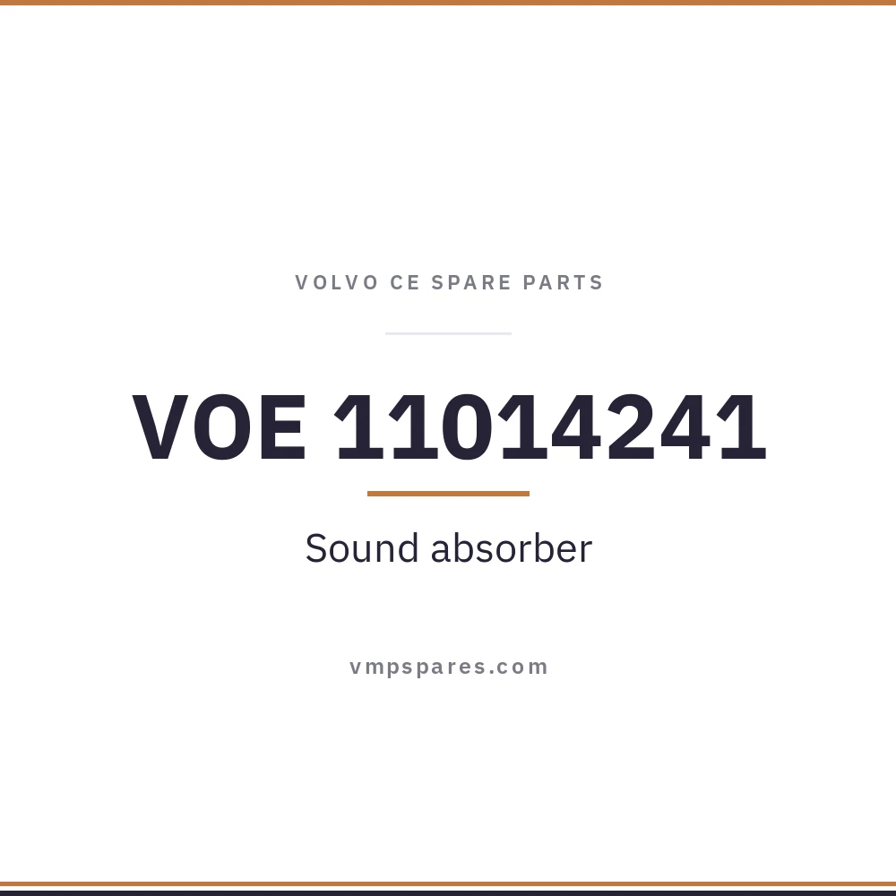 VOE 11014241 – Sound absorber