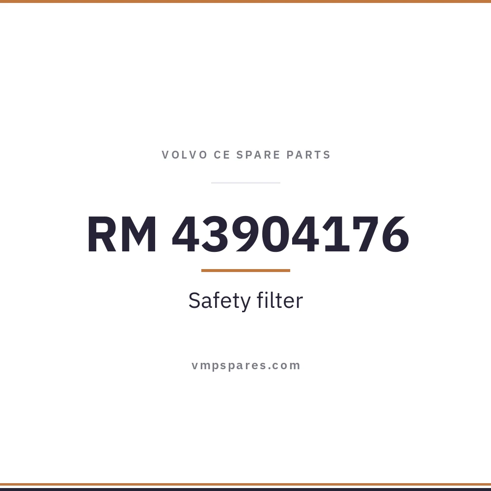 RM 43904176 – Safety filter