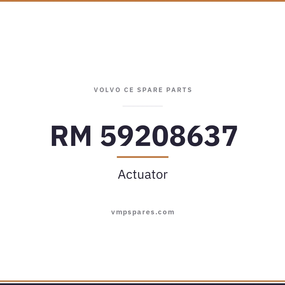 RM 59208637 – Actuator