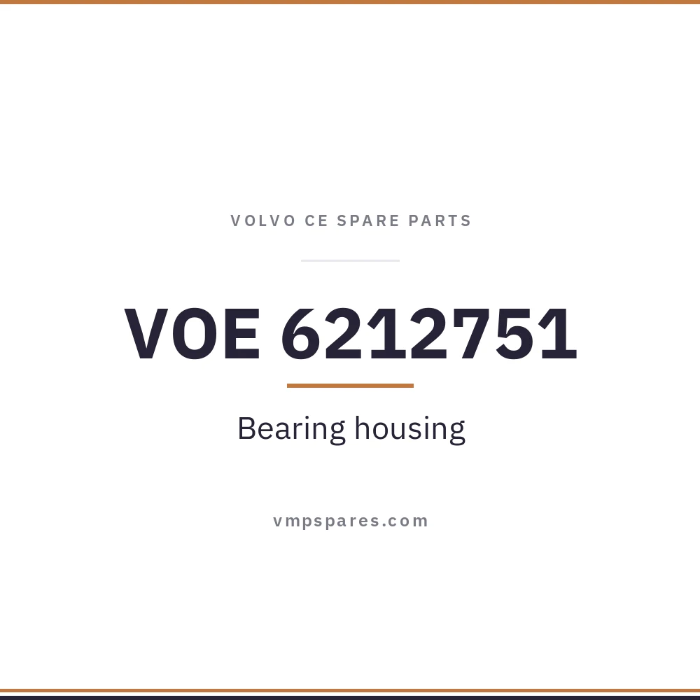 VOE 6212751 – Bearing housing