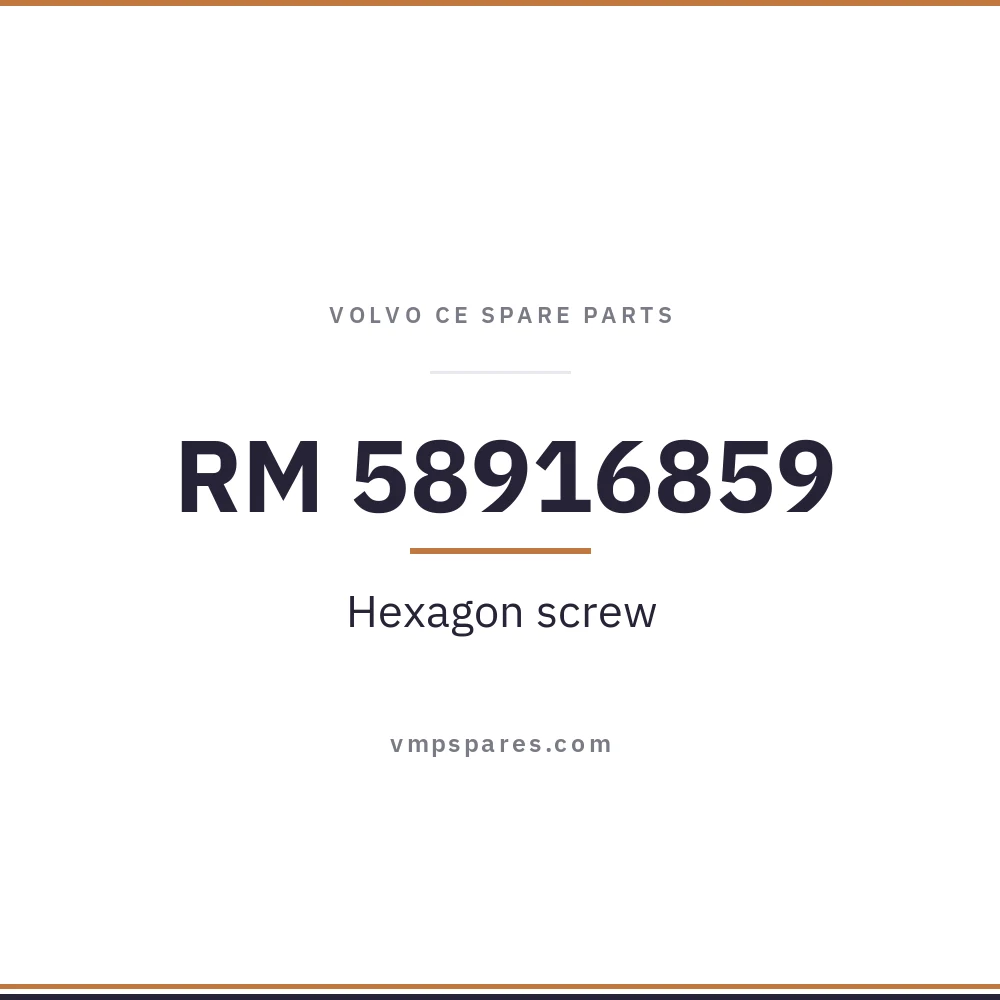RM 58916859 – Hexagon screw
