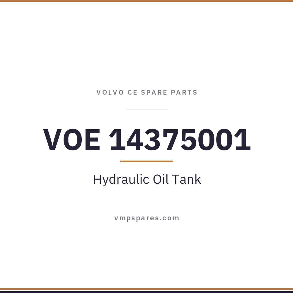 VOE 14375001 – Hydraulic Oil Tank