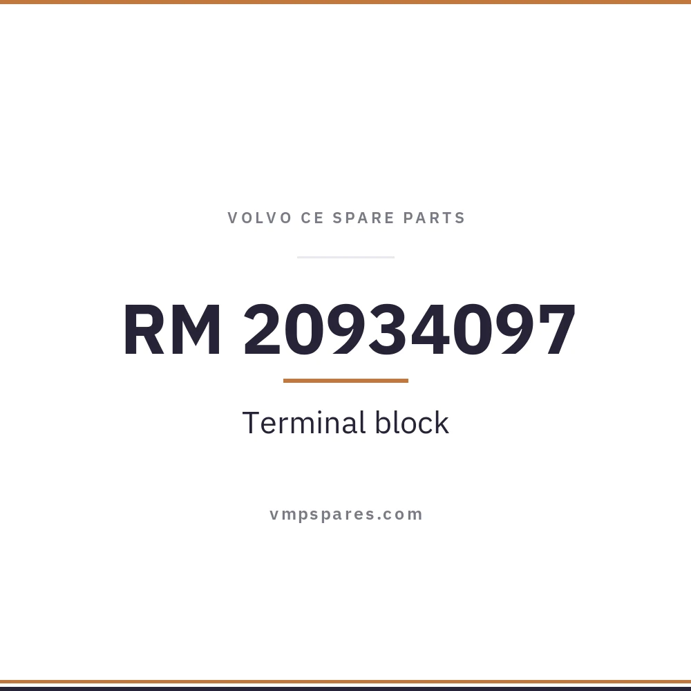 RM 20934097 – Terminal block