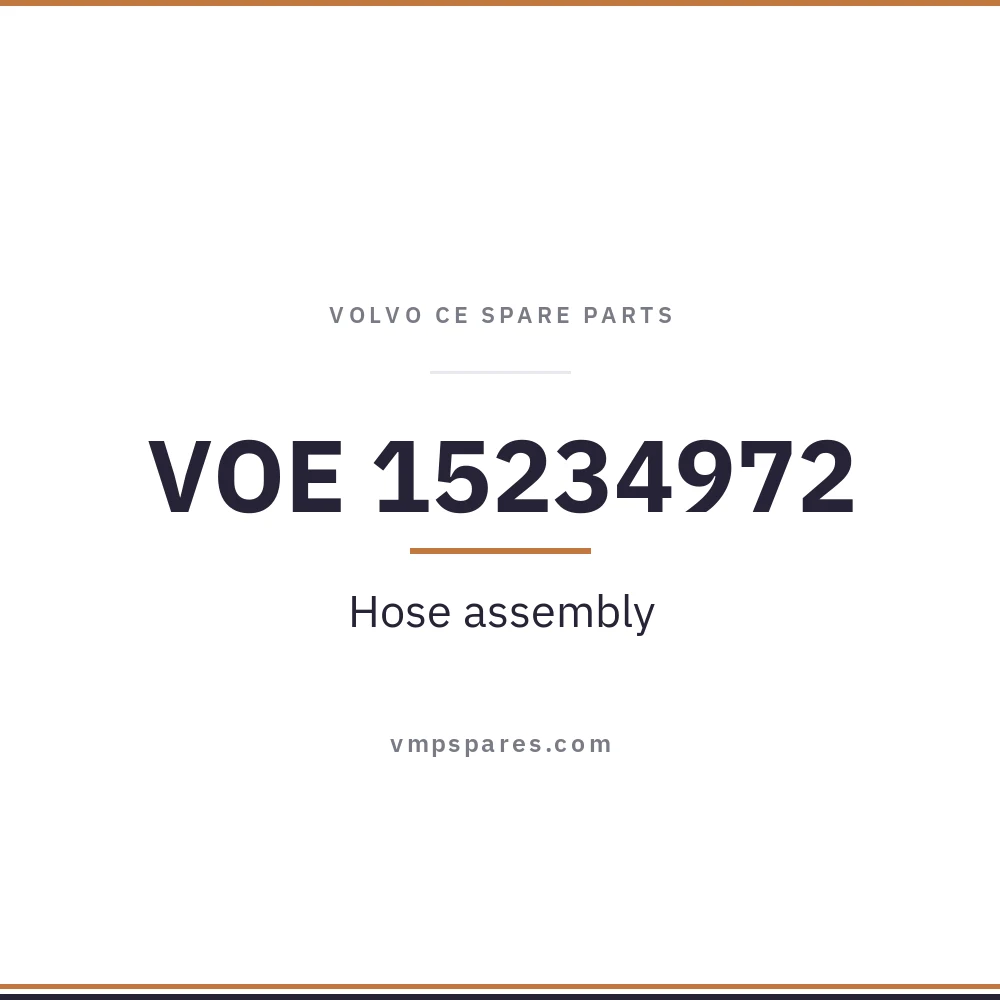VOE 15234972 – Hose assembly