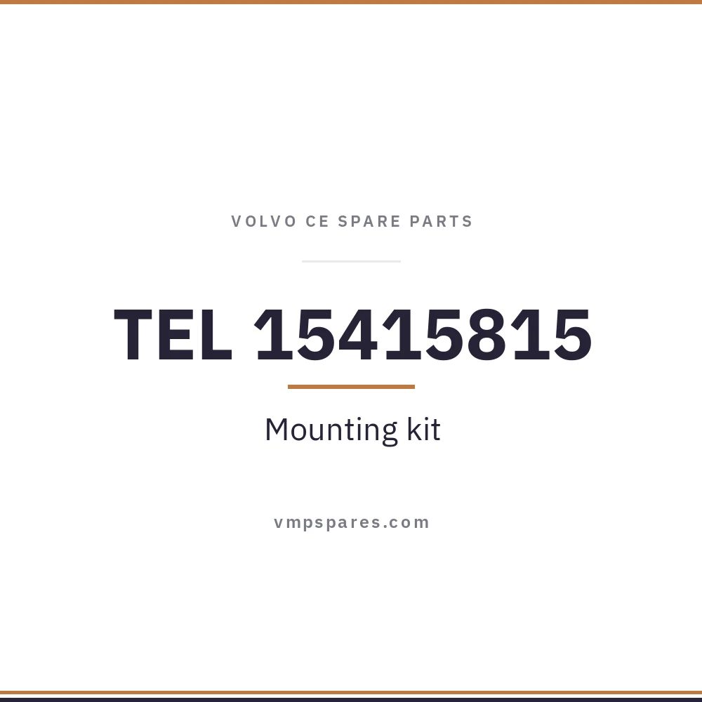 TEL 15415815 – Mounting kit