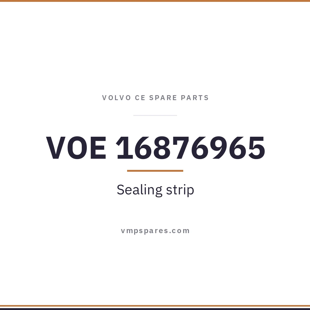 VOE 16876965 – Sealing strip