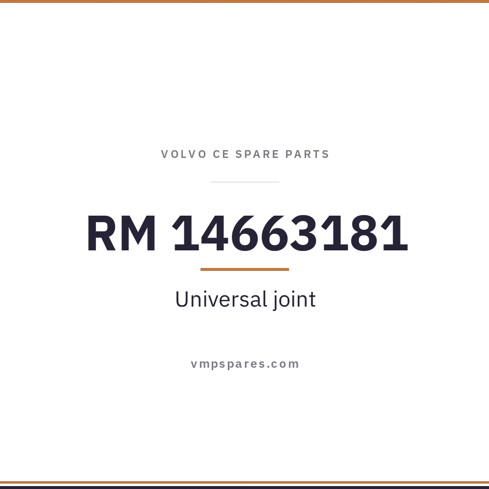 RM 14663181 – Universal joint
