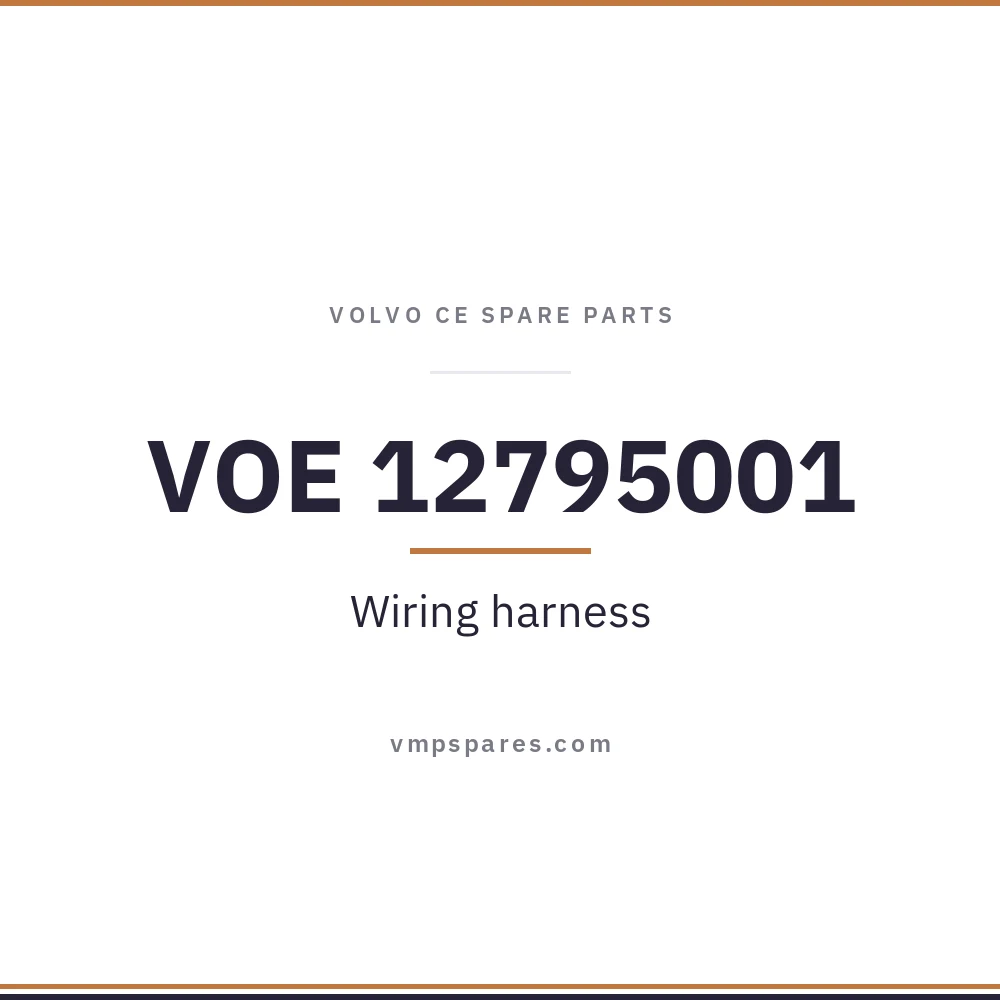 VOE 12795001 – Wiring harness
