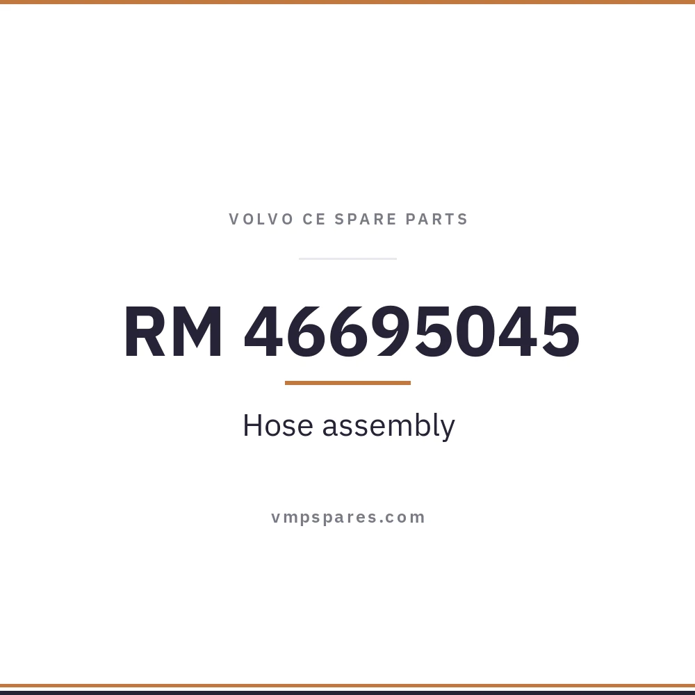 RM 46695045 – Hose assembly