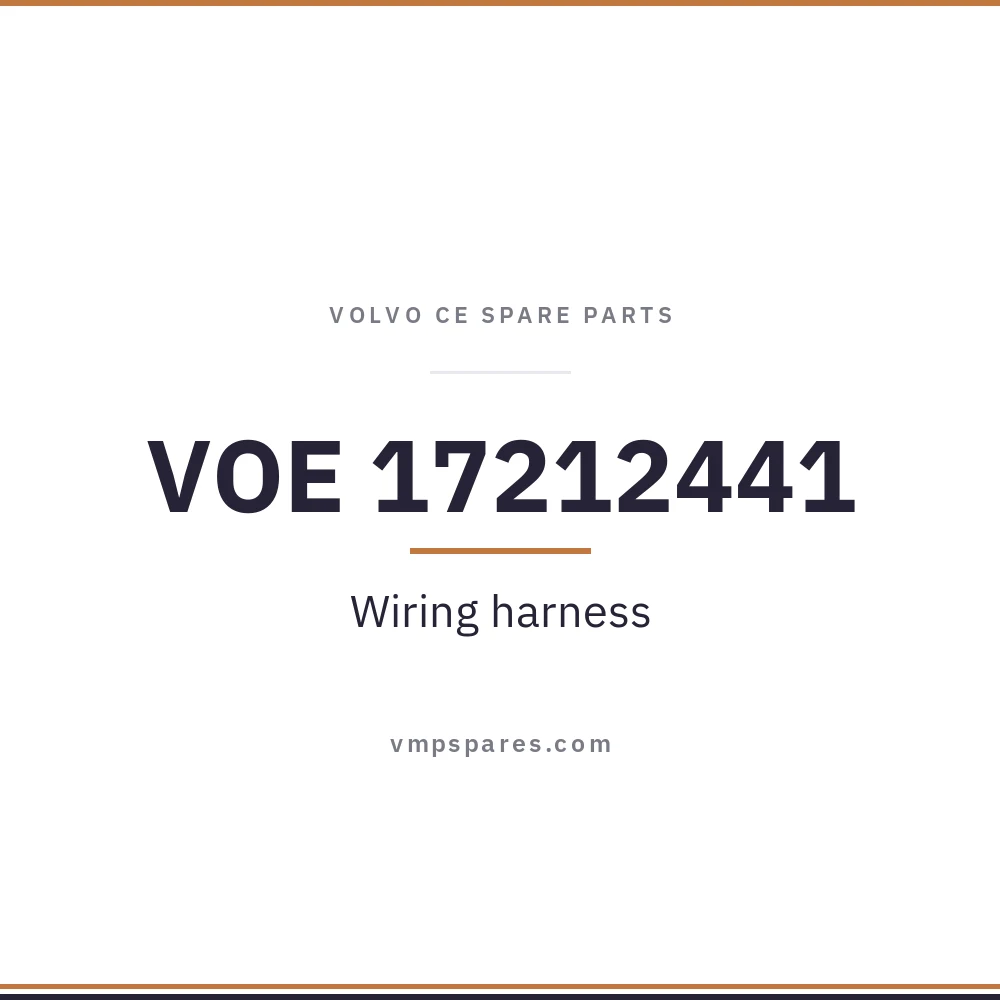 VOE 17212441 – Wiring harness
