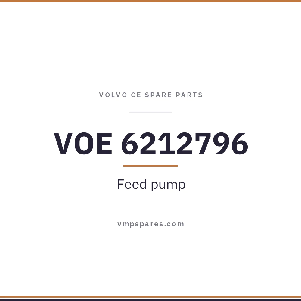 VOE 6212796 – Feed pump