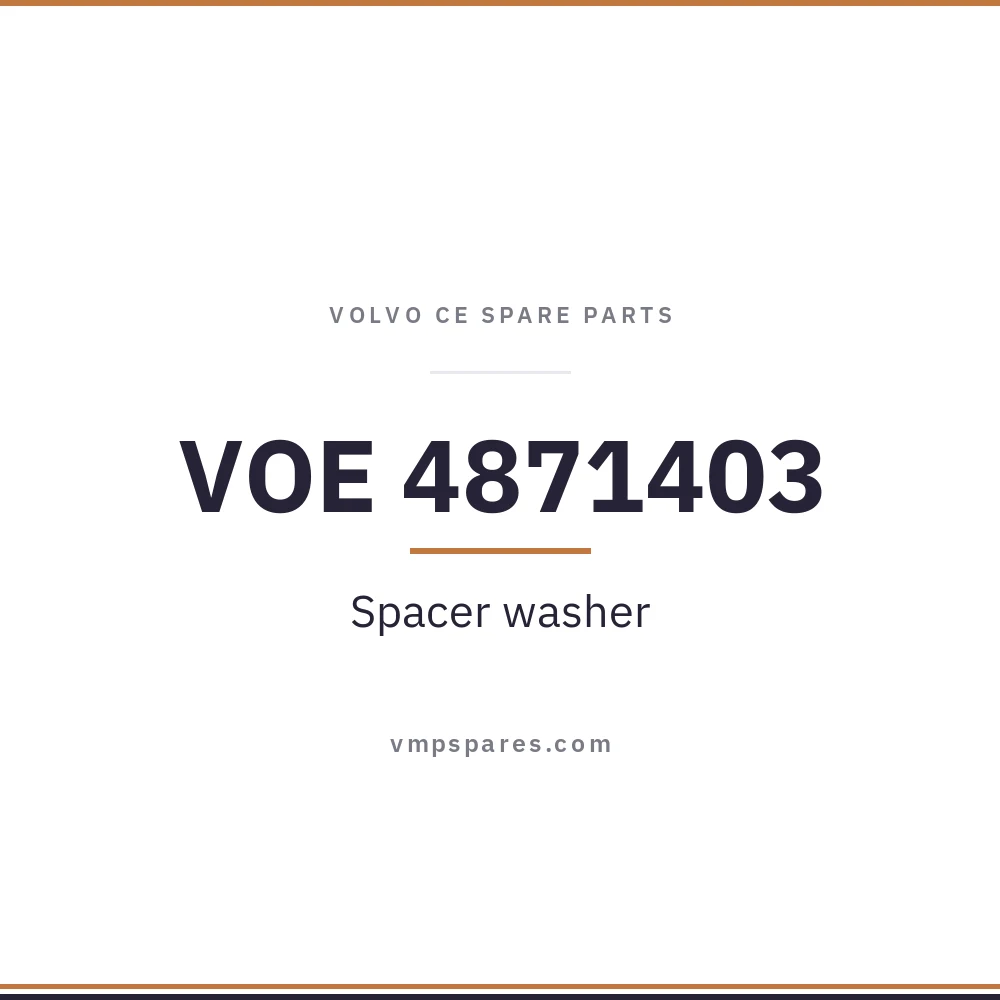 VOE 4871403 – Spacer washer